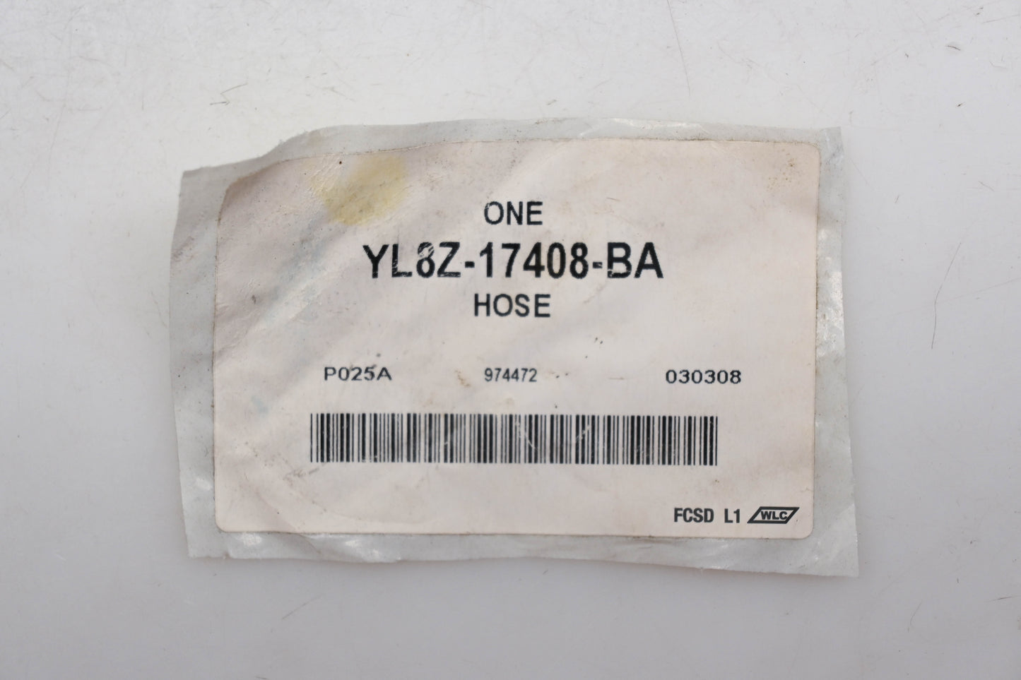 New OEM Ford YL8Z-17408-BA Rear Liftgate Washer Hose Assembly NOS