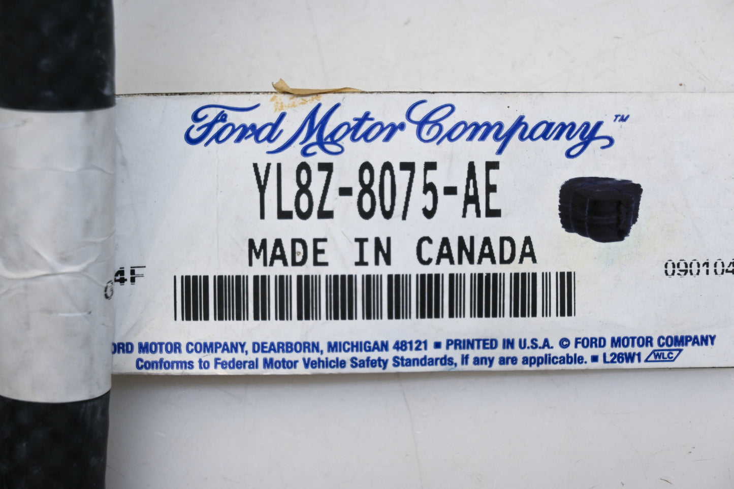 New OEM Ford YL8Z-8075-AE Coolant Overflow Hose NOS