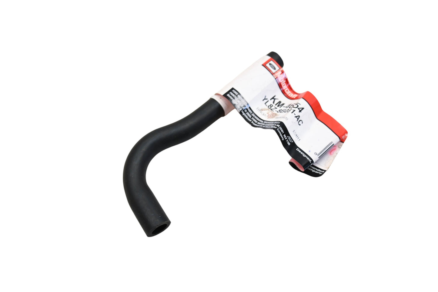 New OEM Motorcraft KM-4654, YL8Z-8B081-AC Ford Coolant Overflow Hose NOS