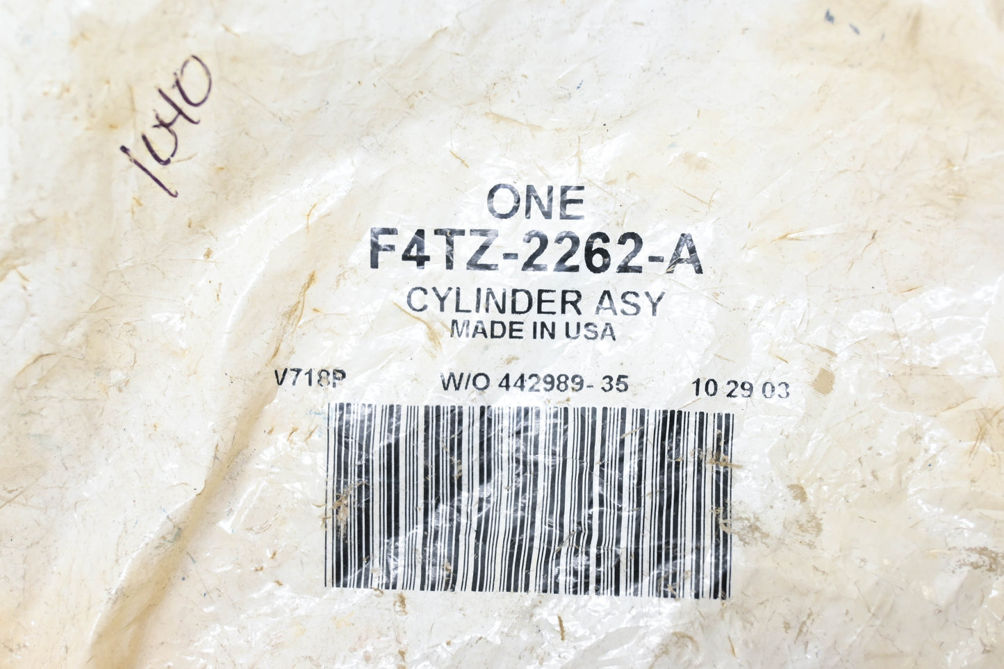 New OEM Ford F4TZ-2262-A Rear Brake Cylinder Assembly NOS