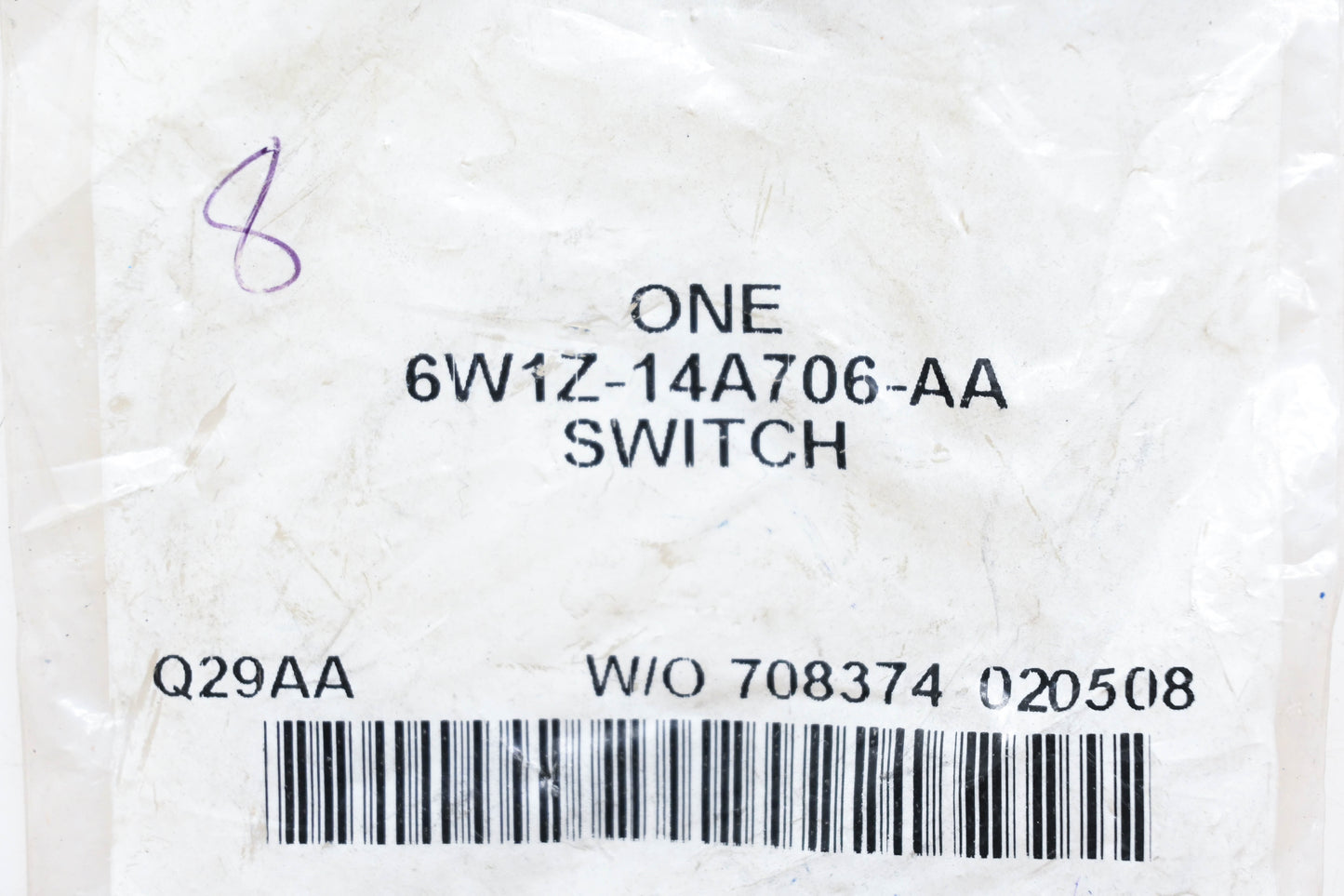 New OEM Ford 6W1Z-14A706-AA Bezel Housing Switch NOS