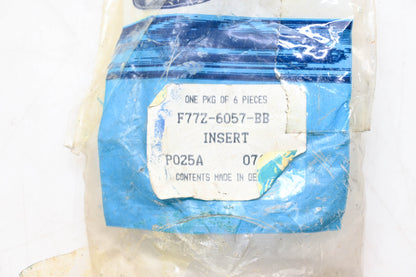New OEM Ford F77Z-6057-BB Engine Valve Inserts Qty 4 NOS