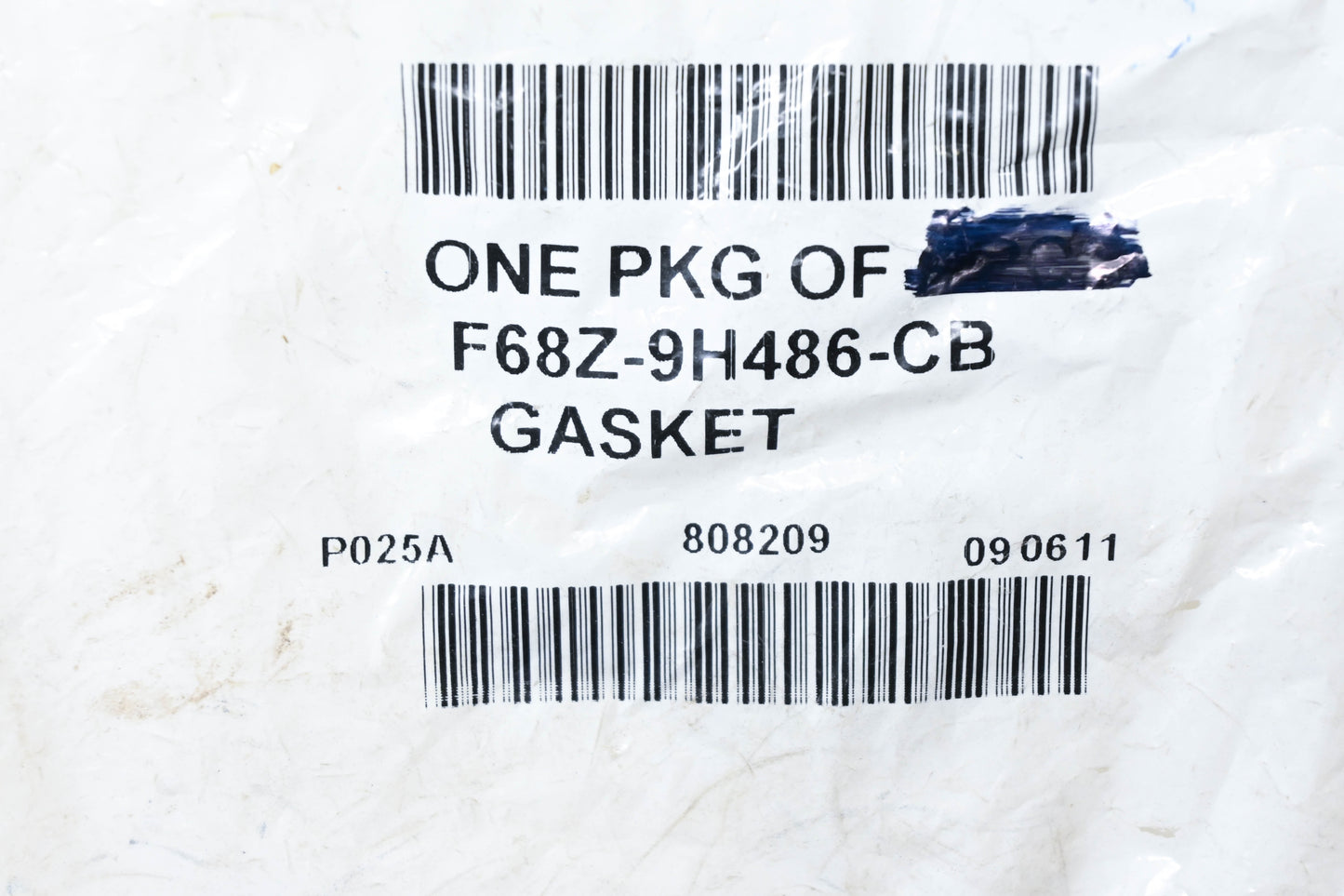 New OEM Ford F68Z-9H486-CB Engine Intake Manifold Gasket NOS