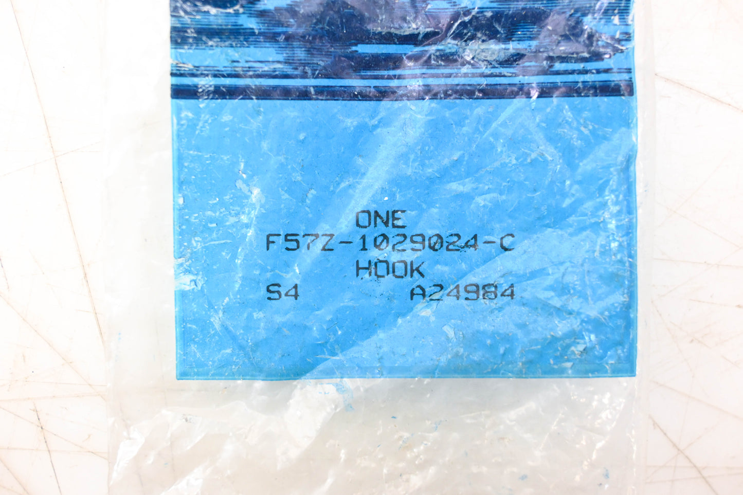 New OEM Ford F57Z-1029024-C Interior Coat Hook Assembly NOS
