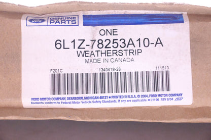 New OEM Ford 6L1Z-78253A10-A Rear Door Weatherstrip NOS
