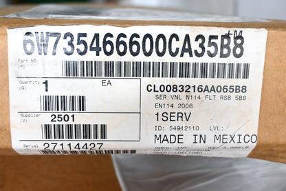 New OEM Ford 6W735466600CA35B8, 6W73-5466600-CA Rear Seat Back Cover Assembly NOS