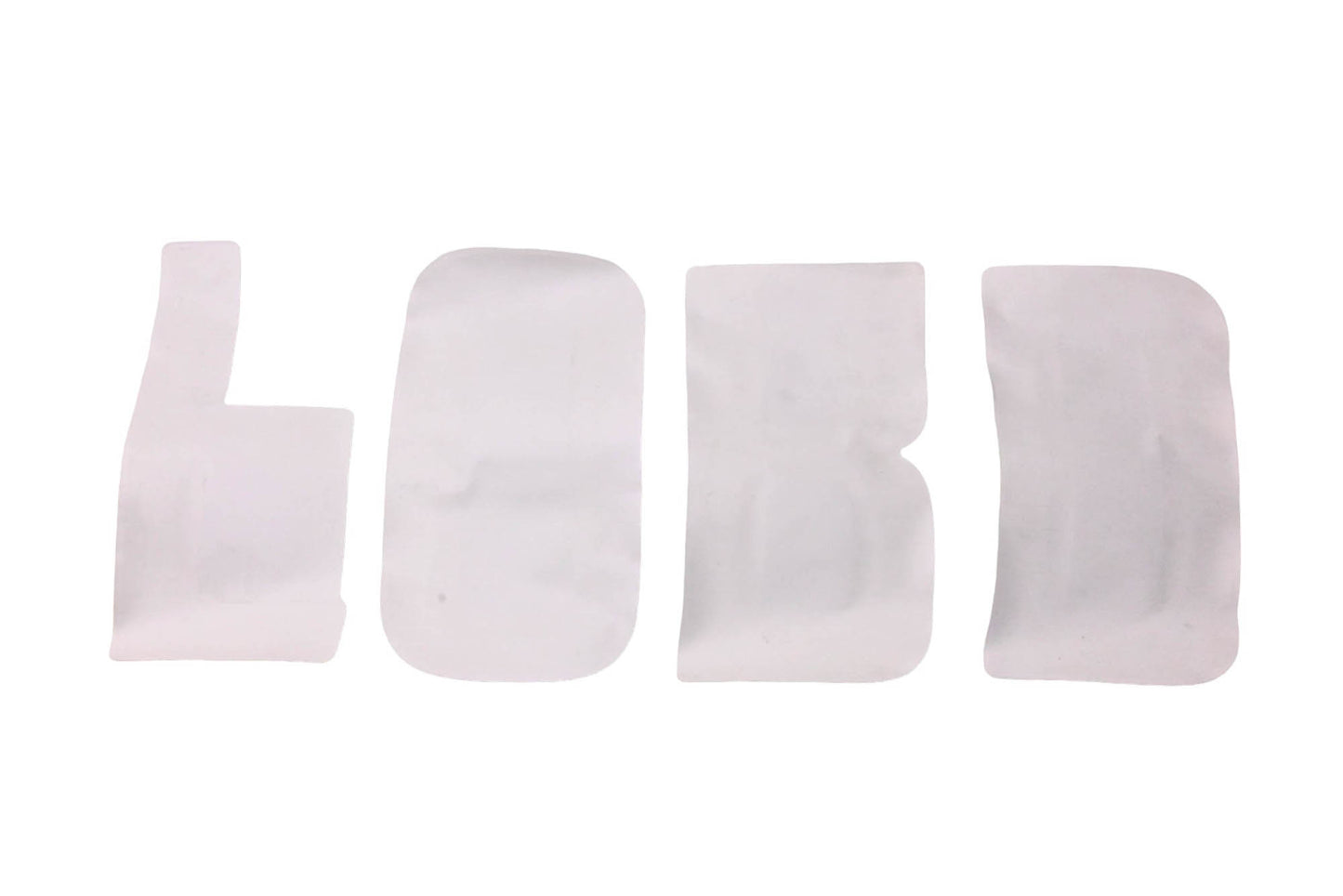 New OEM Ford E6TZ-8342528-AW Luggage Compartment Nameplate Sticker Kit NOS