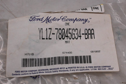 New OEM Ford YL1Z-78045G34-BAA Front Center Console Mat NOS