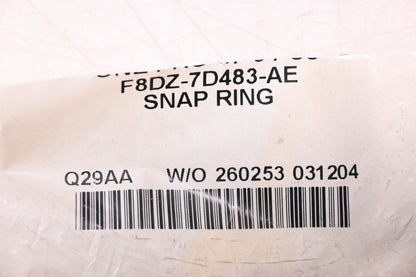 New OEM Ford F8DZ-7D483-AE Snap Rings Qty 2 NOS