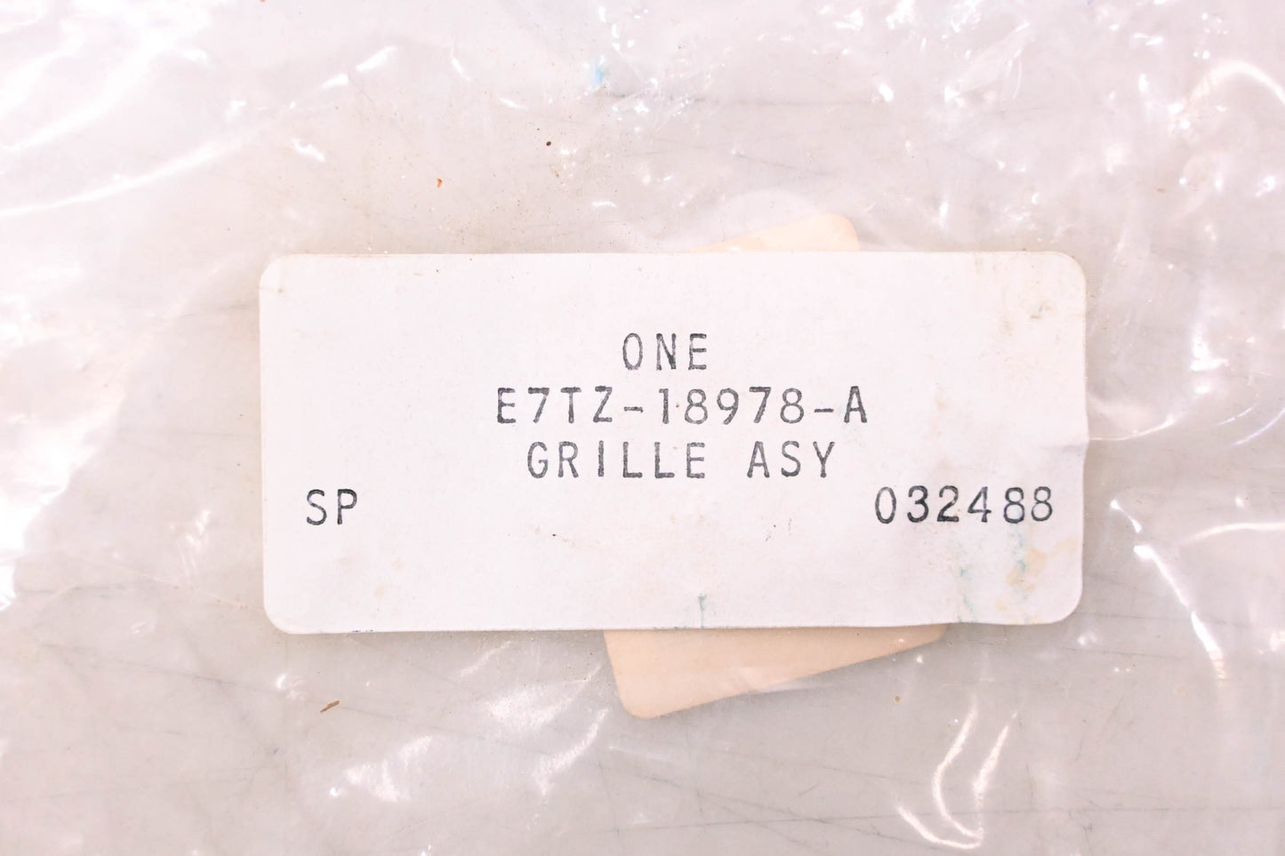 New OEM Ford E7TZ-18978-A Radio Speaker Grille Assembly NOS