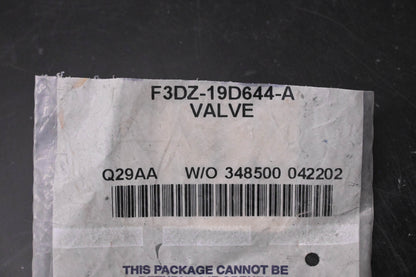 New OEM Ford F3DZ-19D644-A Pressure Relief Valve NOS
