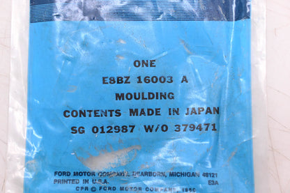 New OEM Ford E8BZ-16003-A Right Side Front Fender Moulding NOS
