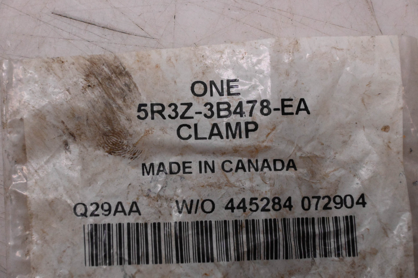 New OEM Ford 5R3Z-3B478-EA Boot Clamp NOS