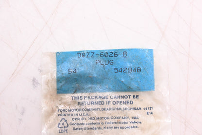 New OEM Ford D0ZZ-6026-B Engine Cylinder Head Plug NOS