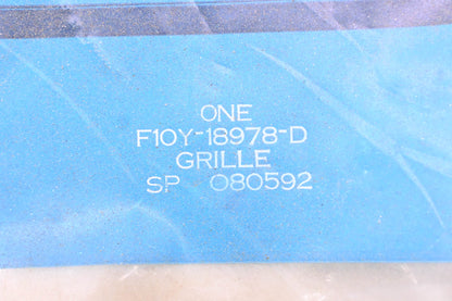 New OEM Ford F1OY-18978-D Grey Radio Speaker Grille NOS