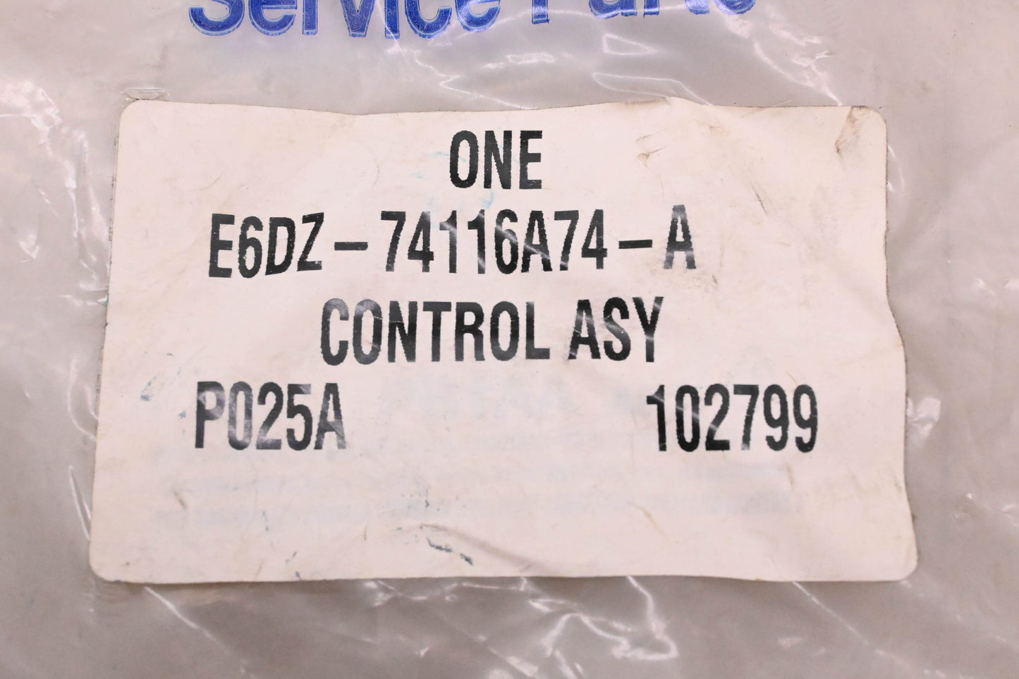 New OEM Ford E6DZ-74116A74-A Stowage Compartment Door Control Assembly NOS