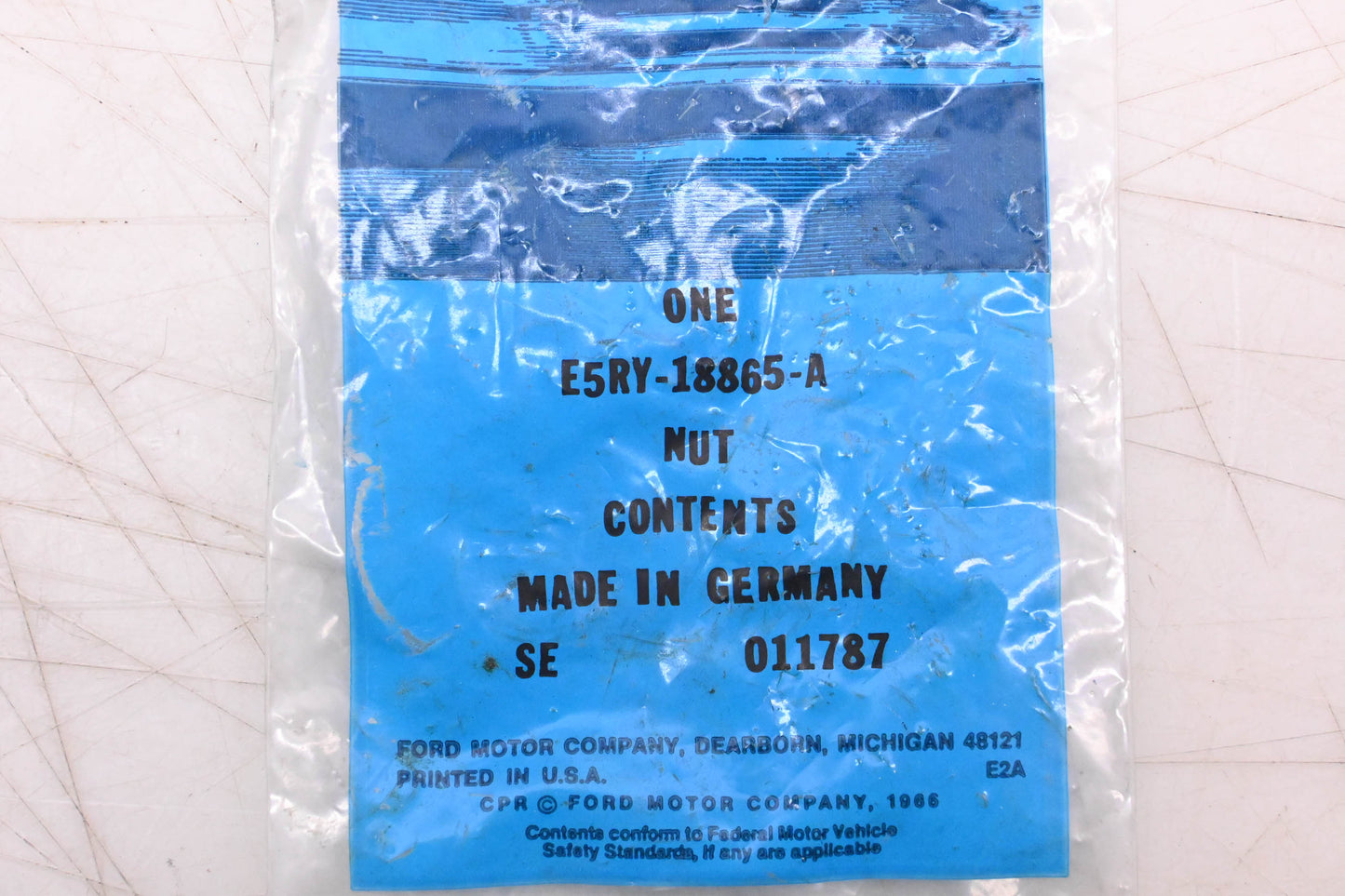 New OEM Ford E5RY-18865-A Nut Kit NOS