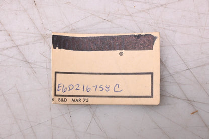 New OEM Ford E6DZ-16758-C Hood Bumper Assembly NOS