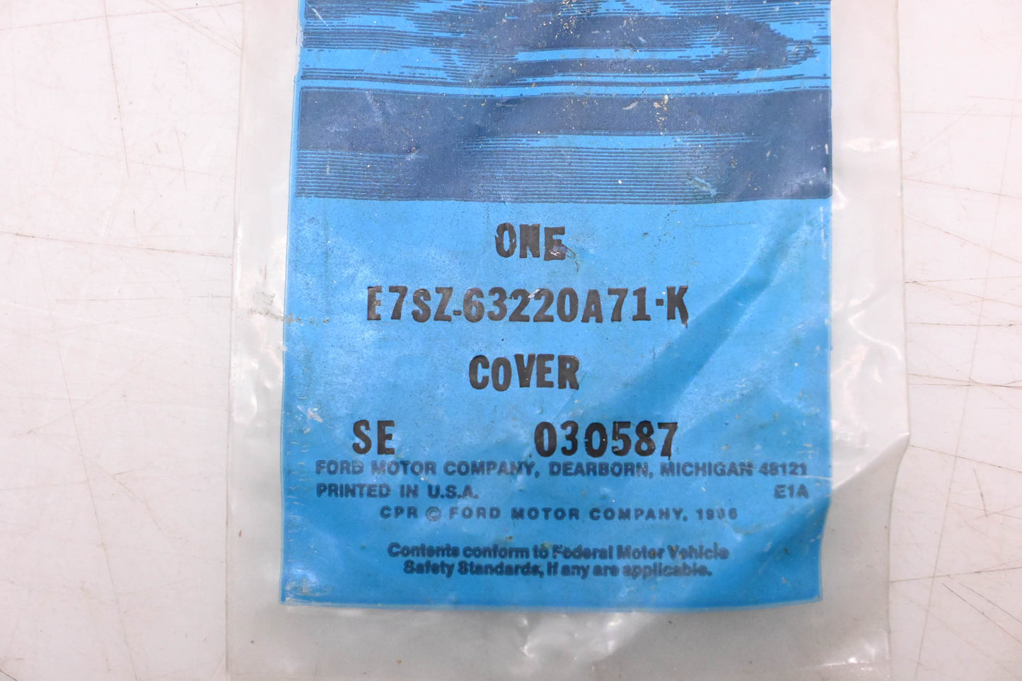 New OEM Ford E7SZ-63220A71-K Switch Cover NOS