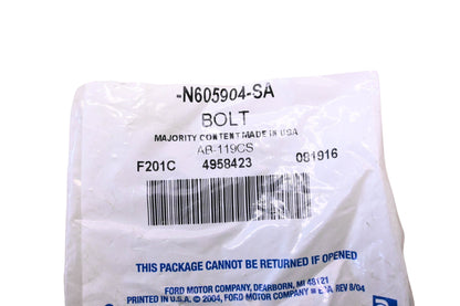 New OEM Ford N605904-SA Bolt NOS
