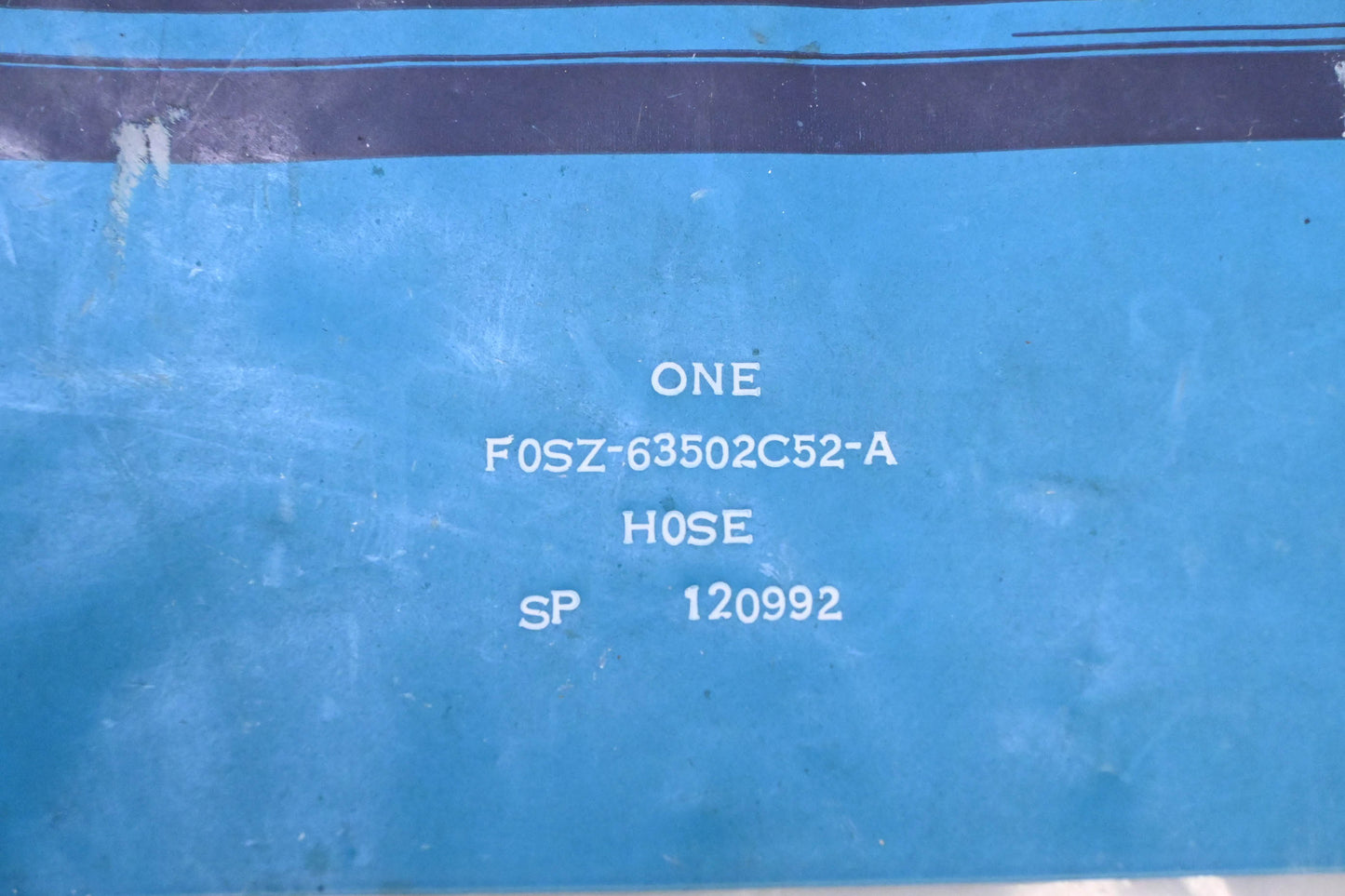 New OEM Ford F0SZ-63502C52-A Drain Hose NOS