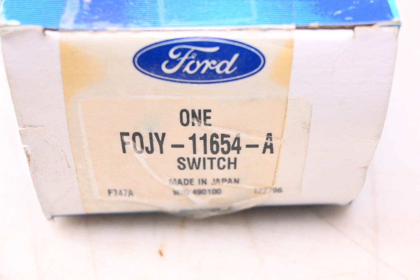 New OEM Ford F0JY-11654-A, FOJY-11654-A Headlight Switch Assembly NOS