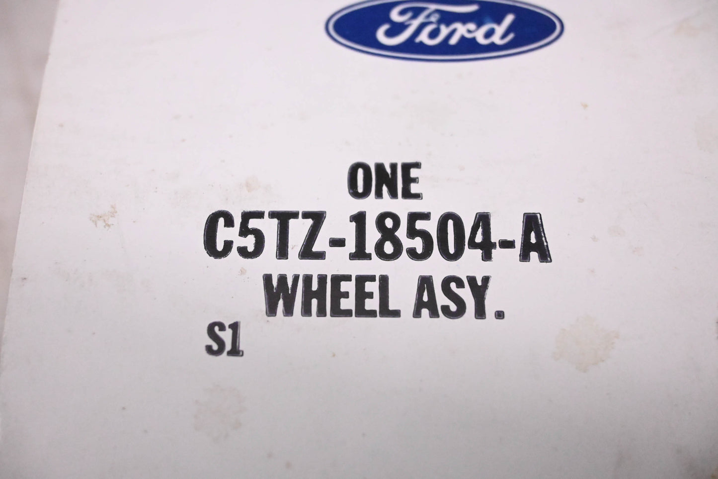 New OEM Ford C5TZ-18504-A Heater Blower Fan Wheel Assembly NOS