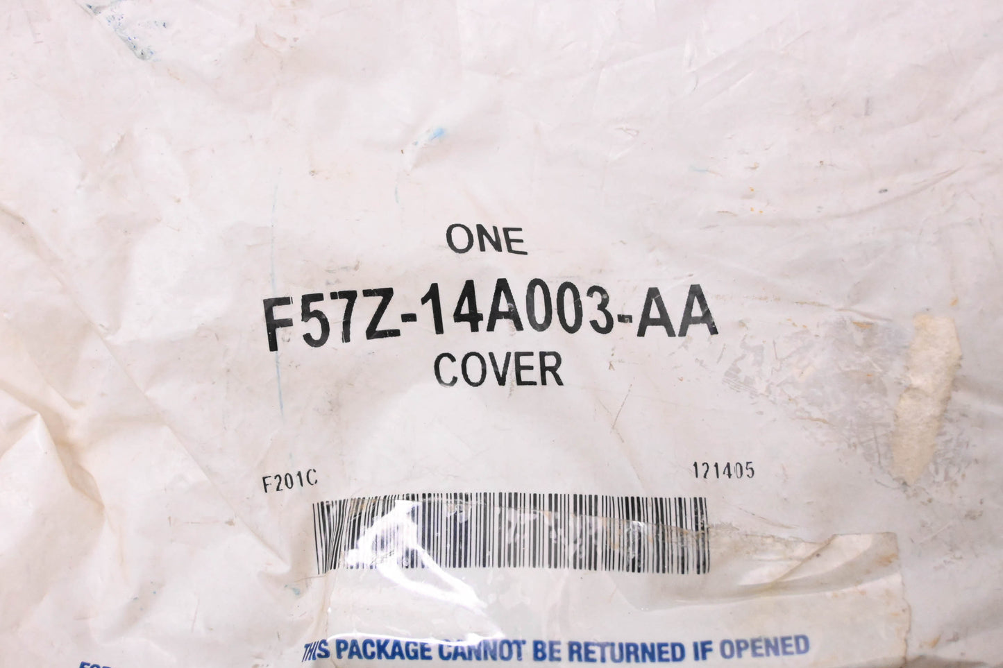 New OEM Ford F5TZ-14A003-AA Blank Out Trim Panel NOS