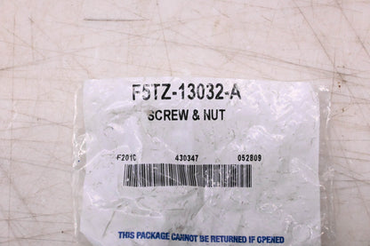 New OEM Ford F5TZ-13032-A Front Headlamp Adjustment Screw & Nut Assembly NOS
