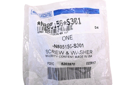 New OEM Ford N805156-S301 Screw & Lock Washer Assembly NOS