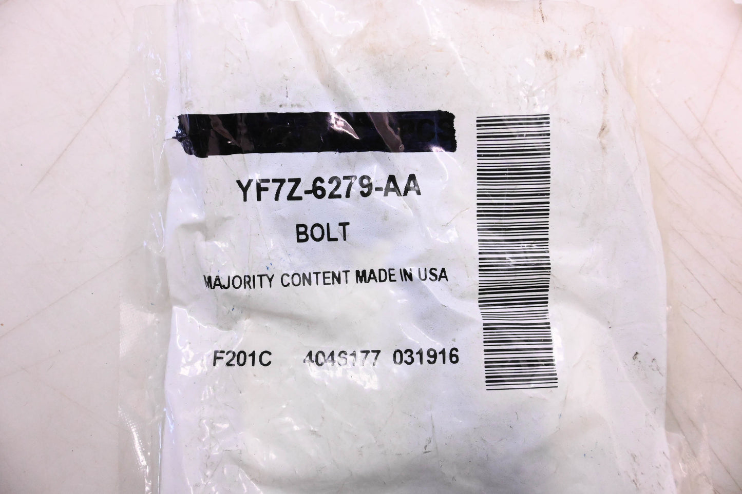 New OEM Ford YF7Z-6279-AA Crankshaft Pulley Bolt NOS