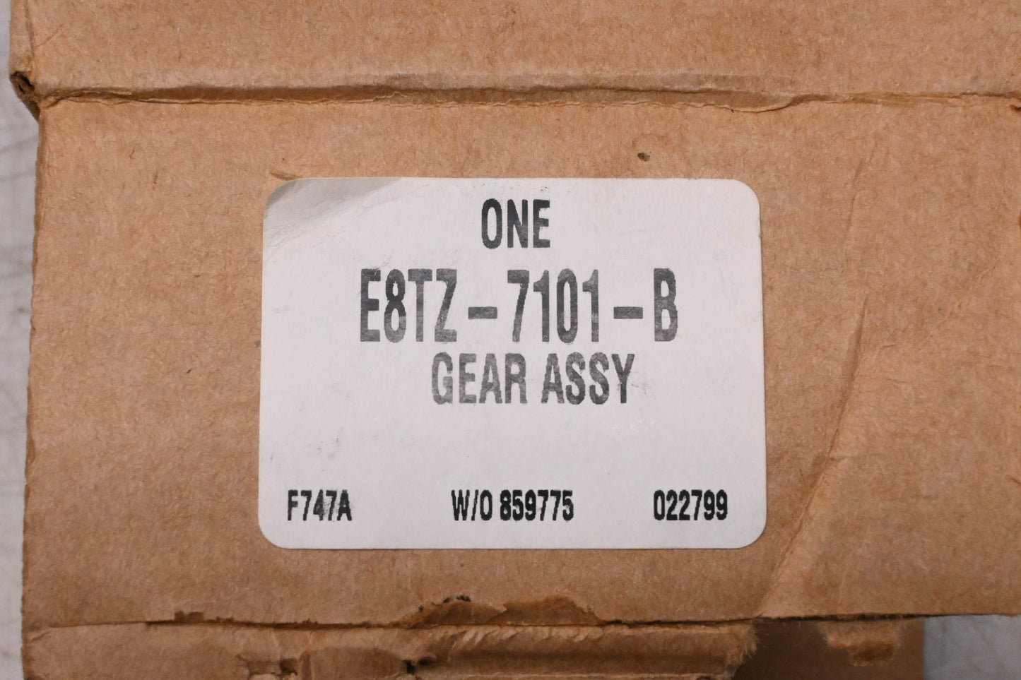 New OEM Ford E8TZ-7101-B Mainshaft 3rd Speed Gear NOS