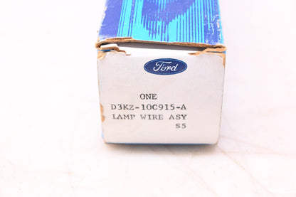 New OEM Ford D3KZ-10C915-A Lamp Wiring Assembly NOS