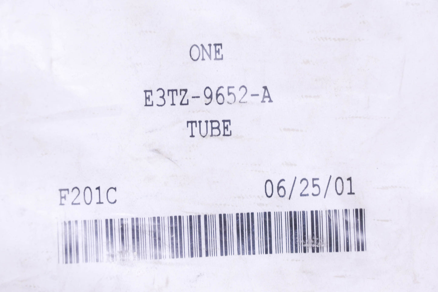 New OEM Ford E3TZ-9652-A Tube NOS