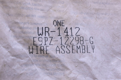 New OEM Ford WR-1412, E9PZ-12298-G Wire Assembly NOS