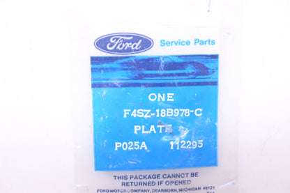 New OEM Ford F4SZ-18B978-C Stereo Plate NOS
