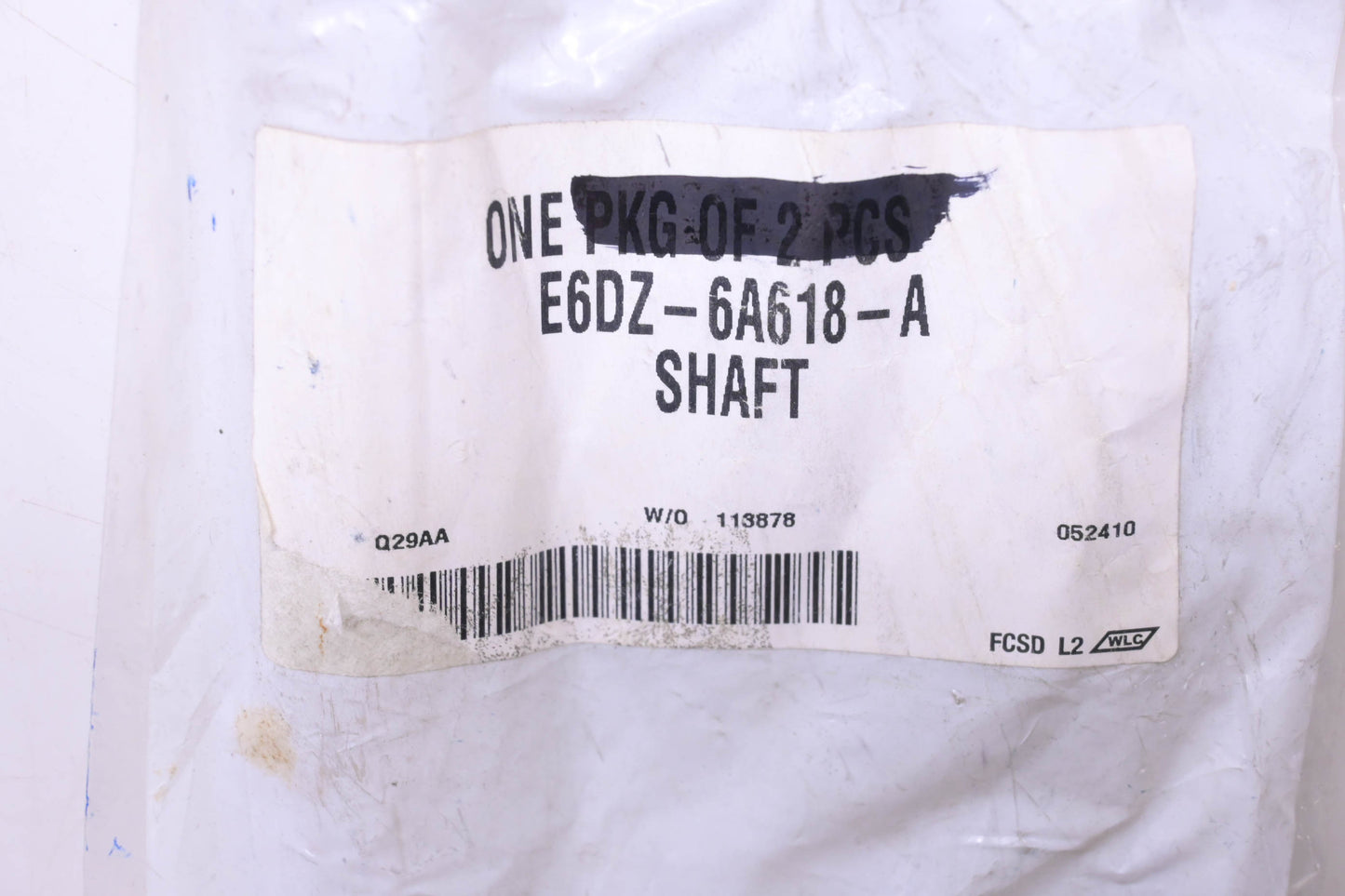 New OEM Ford E6DZ-6A618-A Shaft NOS