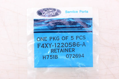 New OEM Ford F4XY-1220586-A Retainers Qty 5 NOS