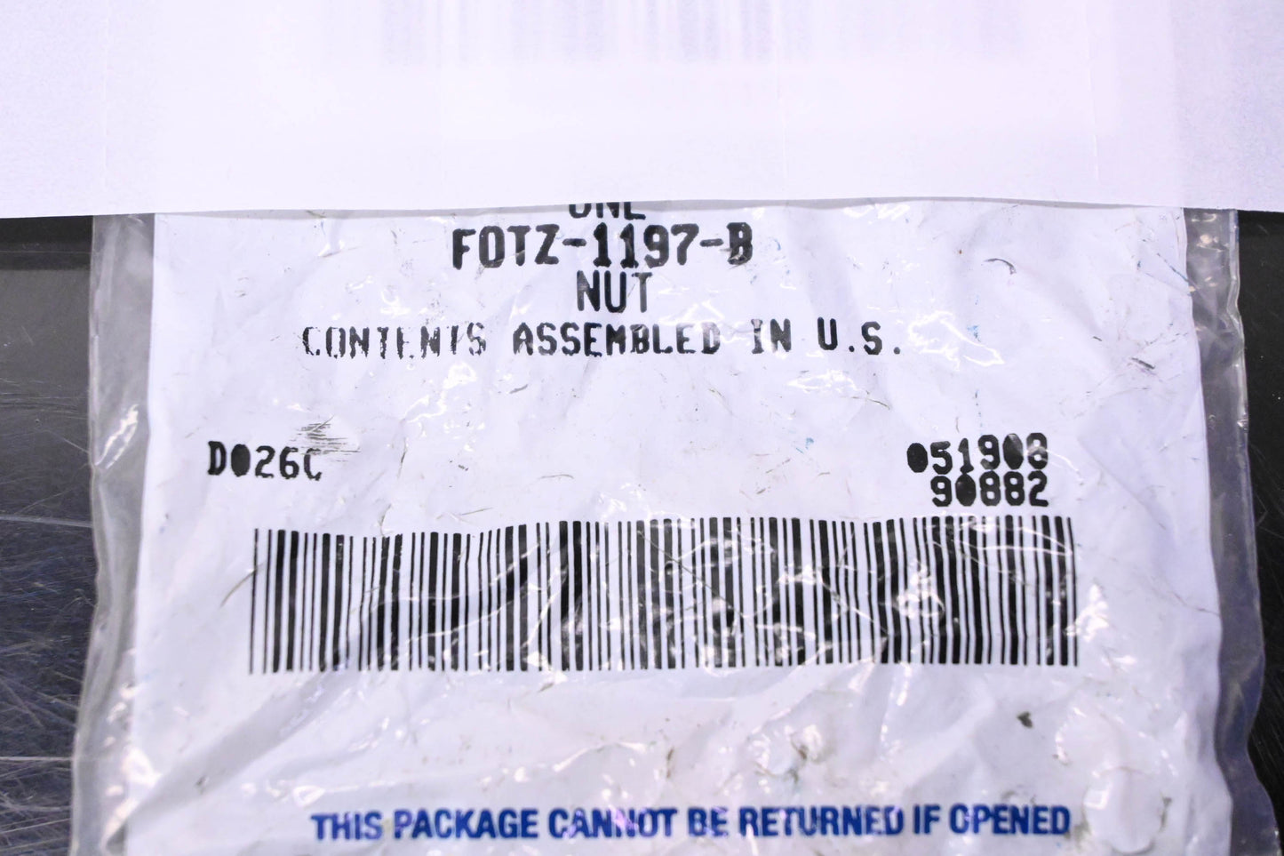 New OEM Ford F0TZ-1197-B Spindle Bearing Axle Outer Lock Nut NOS