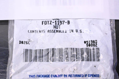 New OEM Ford F0TZ-1197-B Spindle Bearing Axle Outer Lock Nut NOS