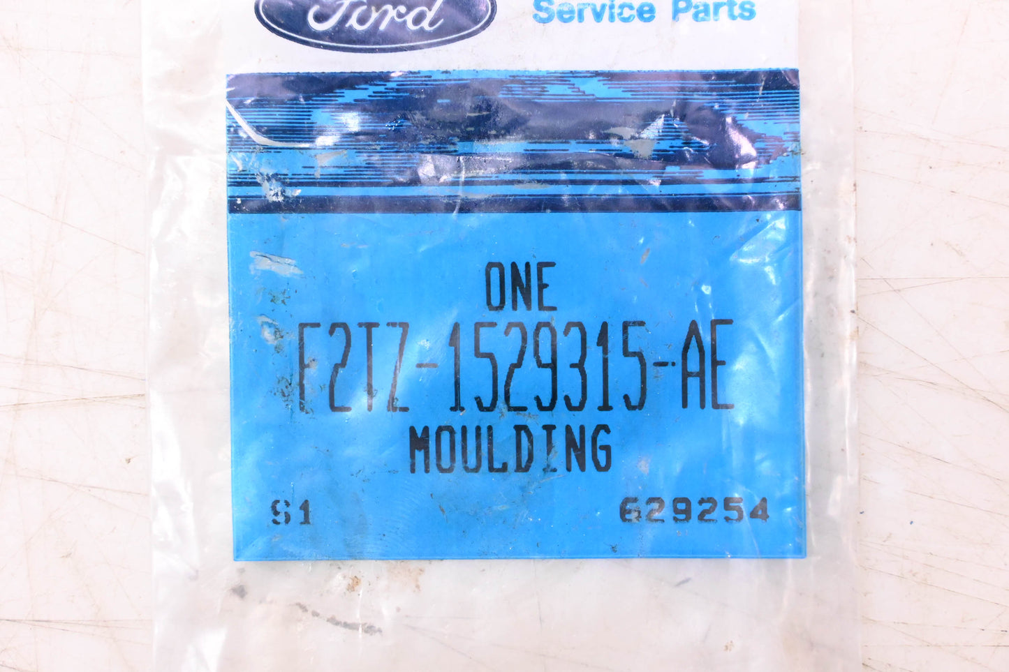 New OEM Ford F2TZ-1529315-AE Red Lower Cab Side Moulding NOS