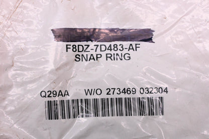 New OEM Ford F8DZ-7D483-AF Clutch Snap Rings Qty 4 NOS