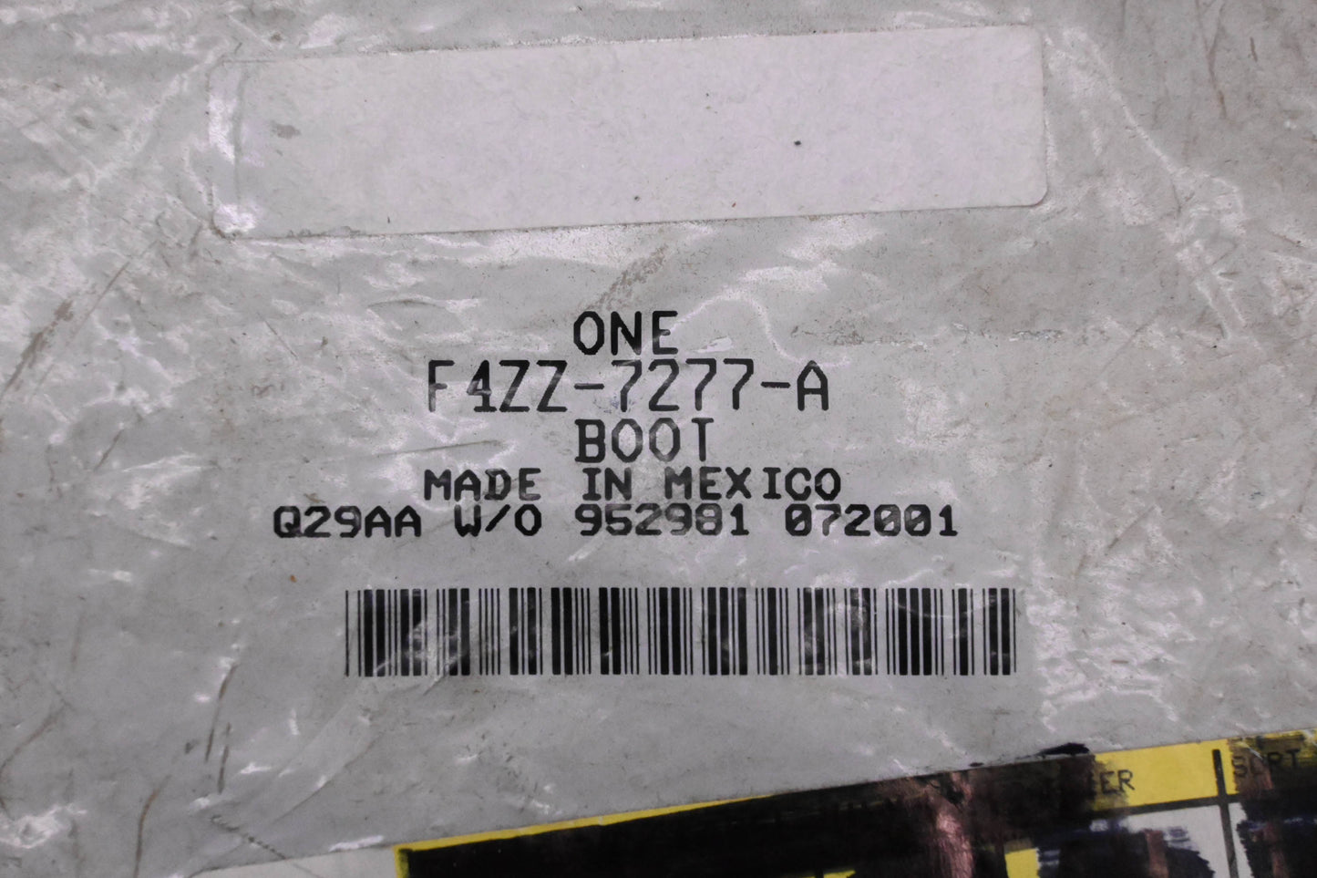 New OEM Ford F4ZZ-7277-A Center Console Shift Boot NOS