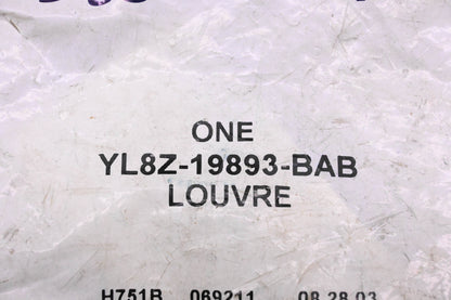 New OEM Ford YL8Z-19893-BAB Air Vent Louvre Assembly NOS