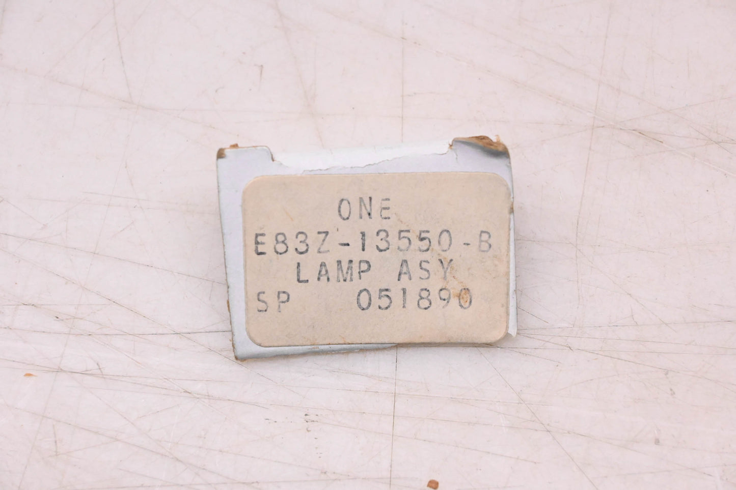 New OEM Ford E83Z-13550-B License Plate Lamp Assembly NOS