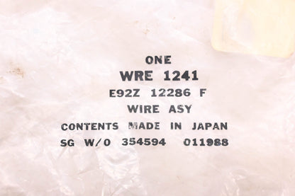 New OEM Motorcraft WRE-1241, E92Z-12286-F Wire Assembly NOS