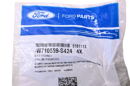New OEM Ford W710559-S424, 5181113 Bolts Qty 2 NOS