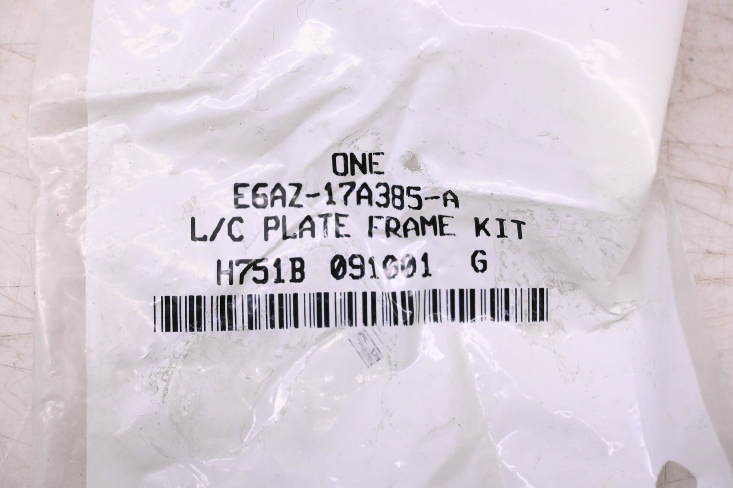New OEM Ford E6AZ-17A385-A License Plate Bracket Mounting Kit NOS
