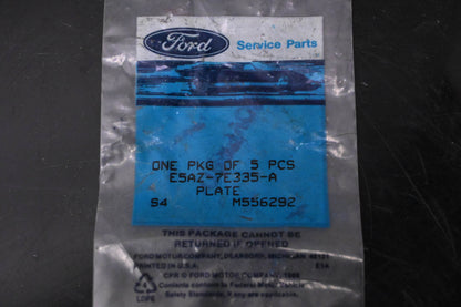New OEM Ford E5AZ-7E335-A Orifice Control Valve Plug Retainer Plates Qty 5 NOS