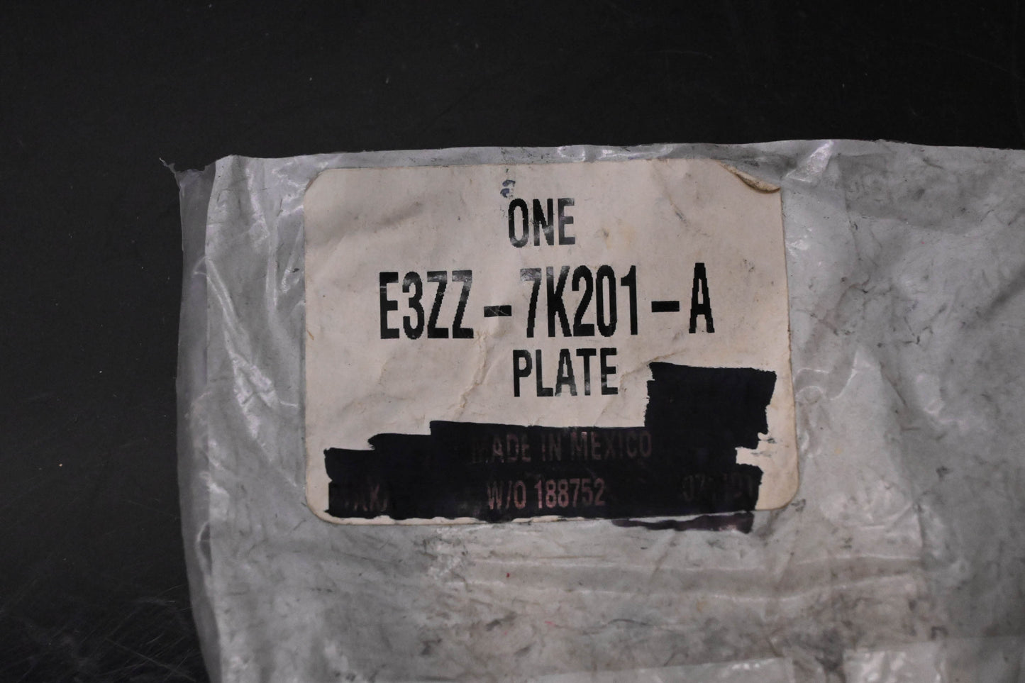 New OEM Ford E3ZZ-7K201-A Interlock Plate NOS